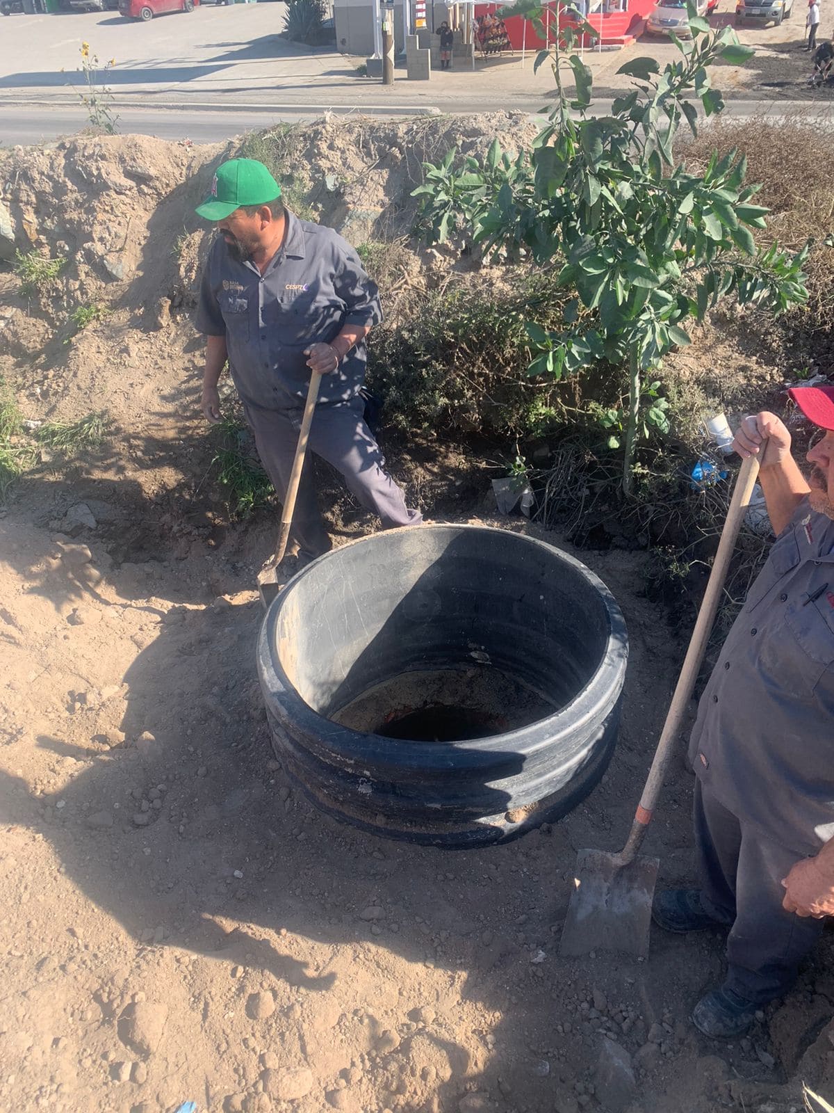 REHABILITA CESPT LÍNEA DE DRENAJE EN EL CORREDOR 2000