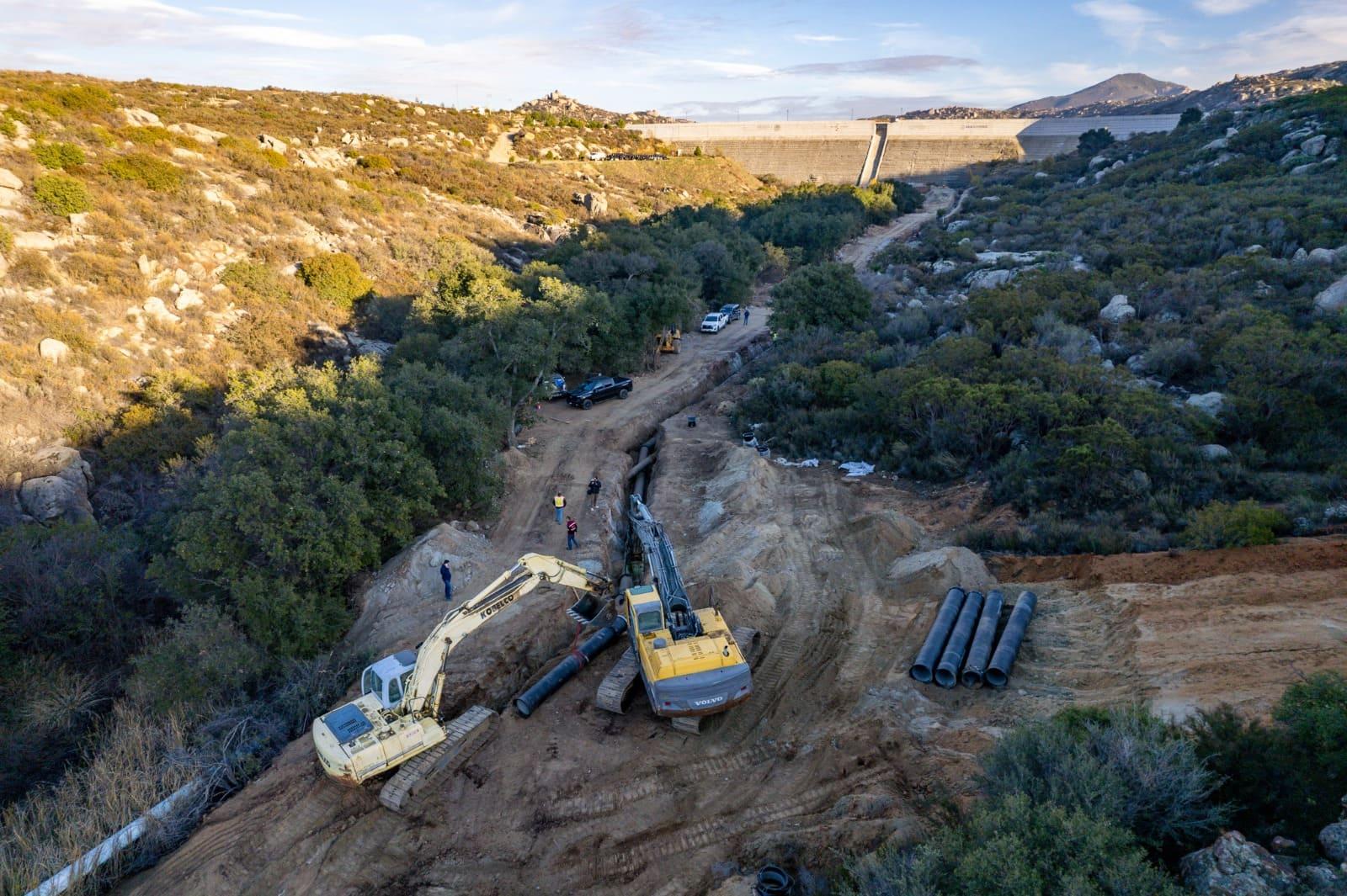 AVANZA CESPTE EN OBRA DE LA SEGUNDA LÍNEA DEL ACUEDUCTO LAS AURAS – NOPALERA