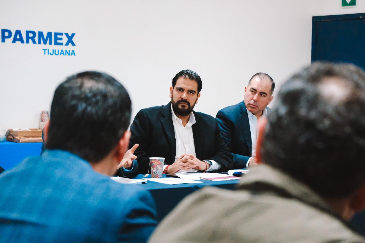 Participa Secretario de Gobierno de Tijuana en reunión con consejo directivo de Coparmex