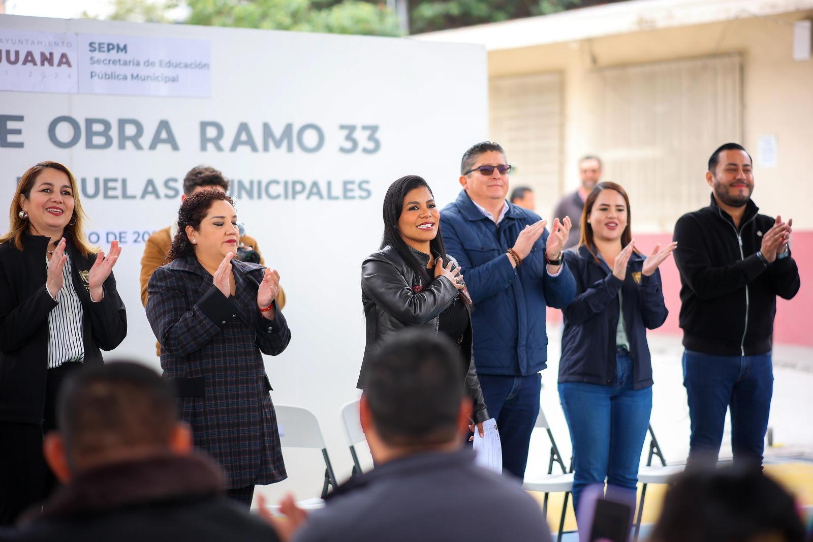 Alcaldesa de Tijuana entregó más obras escolares a escuelas municipales