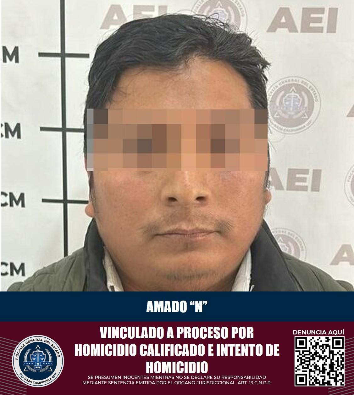 Acusado de privar de la vida a un hombre y dejar lesionada a una mujer queda vinculado a proceso: FGE