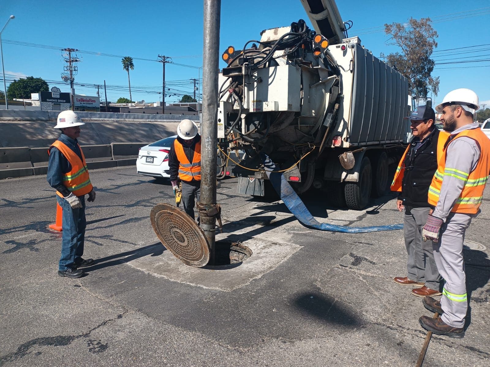 CONTINÚA CESPM CON ACCIONES DE MANTENIMIENTO EN MEXICALI