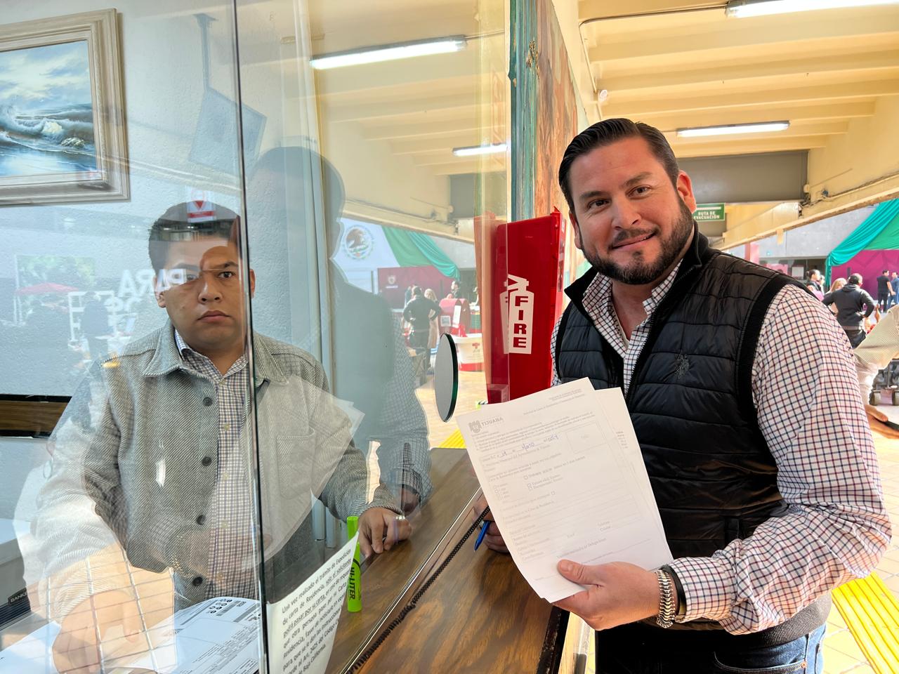 Listo Ismael Burgueño para su registro como candidato por Tijuana