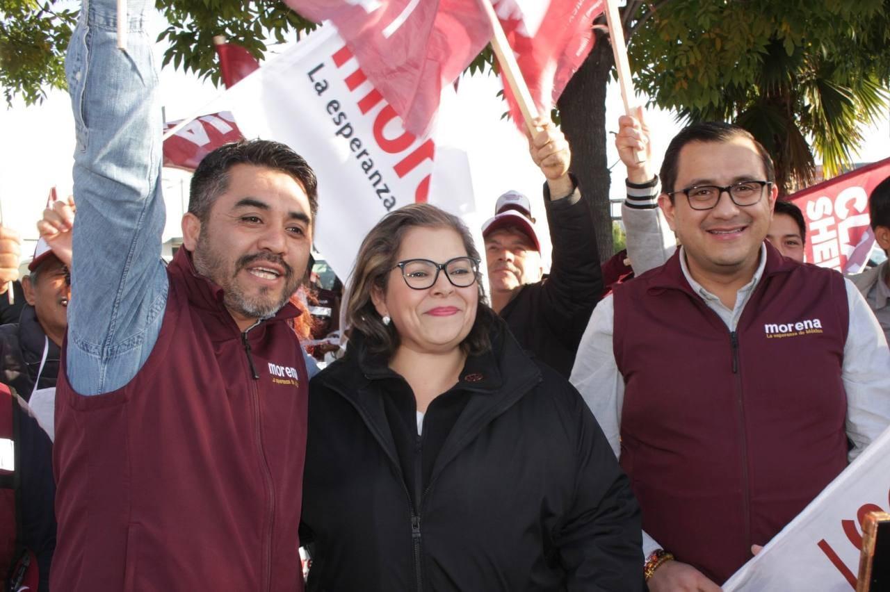 Evangelina Moreno celebra el triunfo de Sheinbaum en el debate presidencial