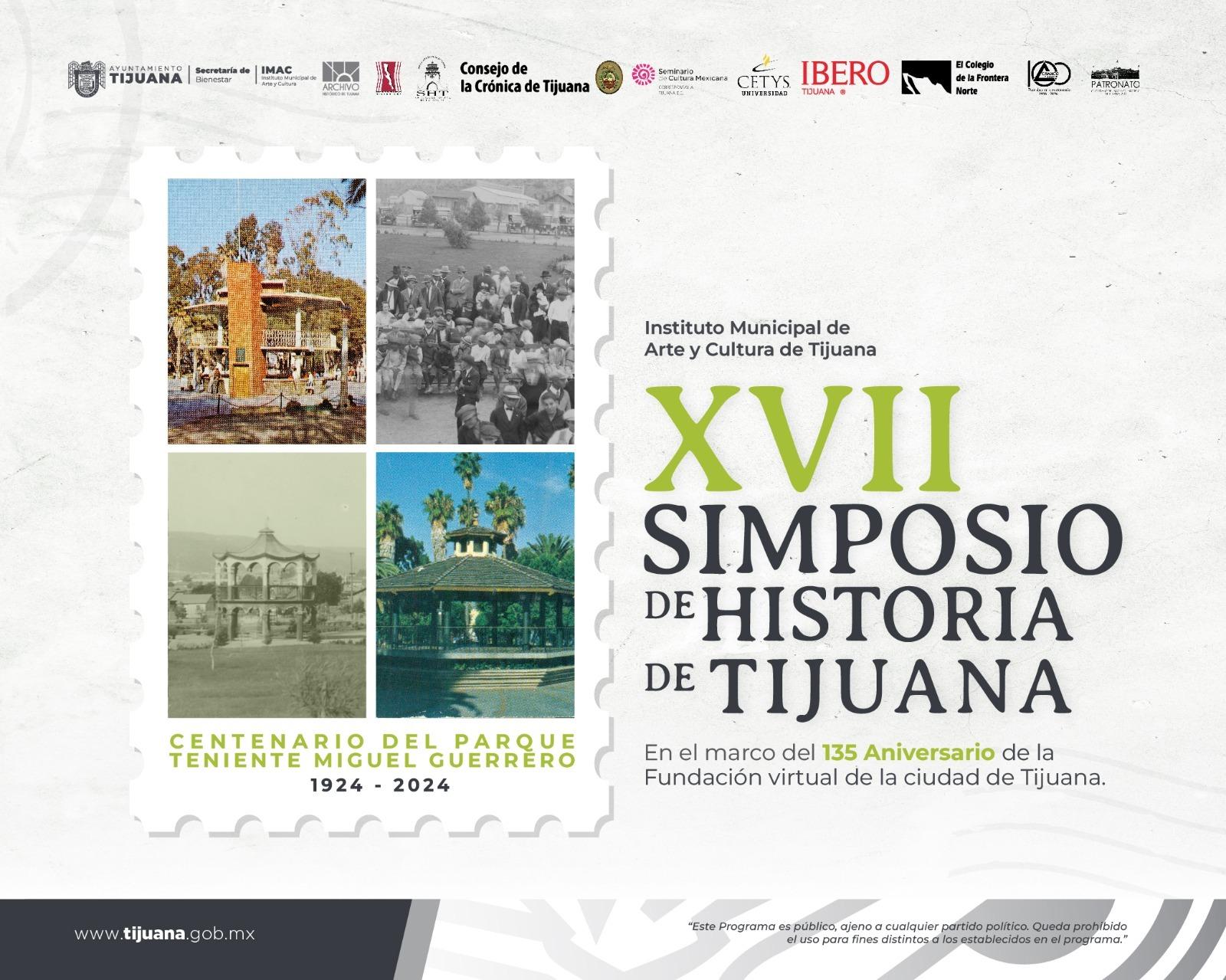 IMAC convoca al XVII Simposio de Historia de Tijuana