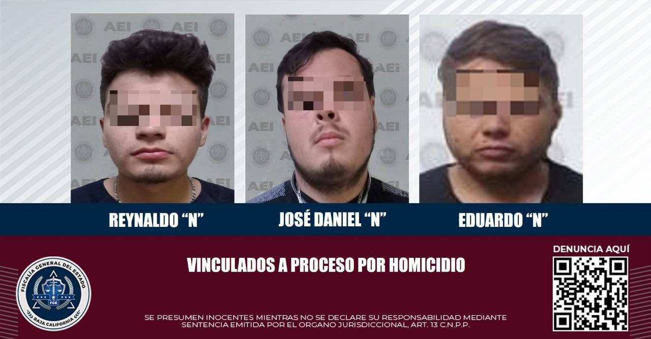 Son vinculados a proceso tres individuos implicados en un triple homicidio en Tecate