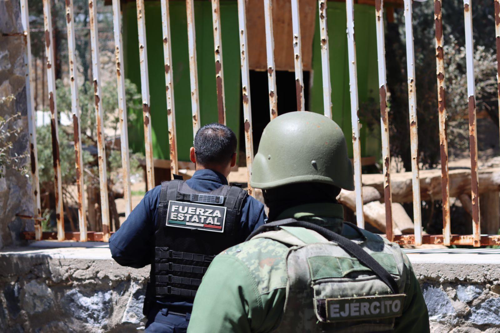 Fuerza Estatal y SEDENA aseguran vehículos, cartuchos y una vivienda tras operativo en Tecate