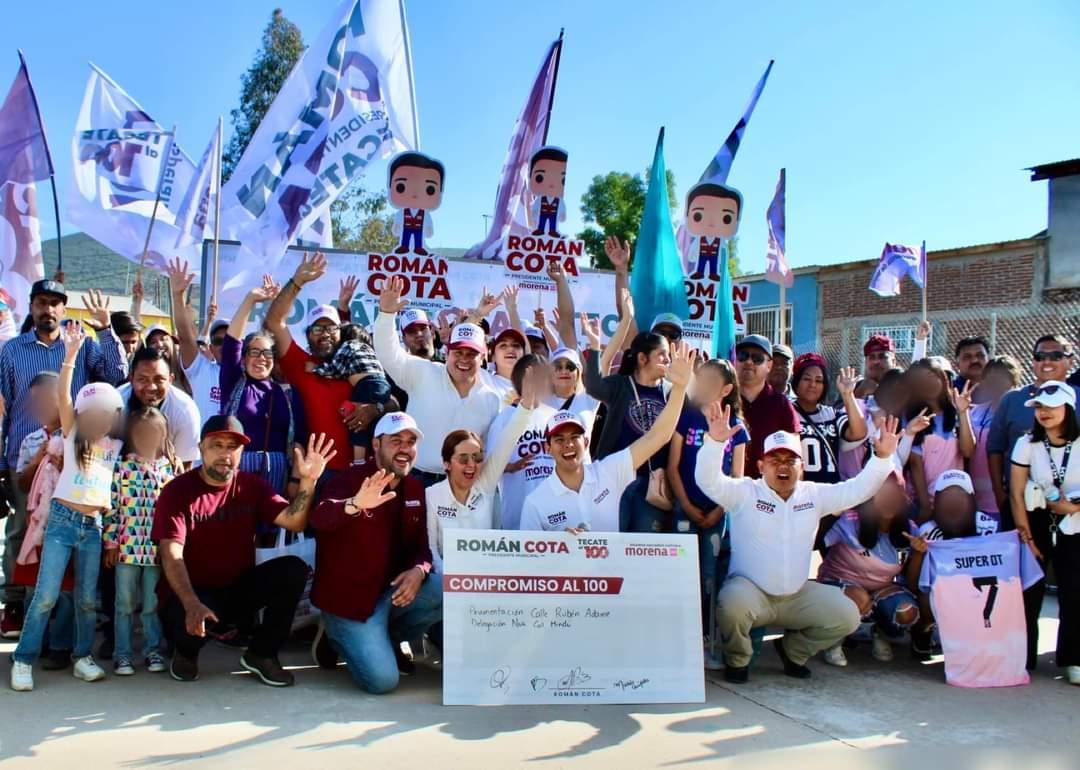 Propone Román Cota acciones de rehabilitación y bacheo en las vialidades de Tecate