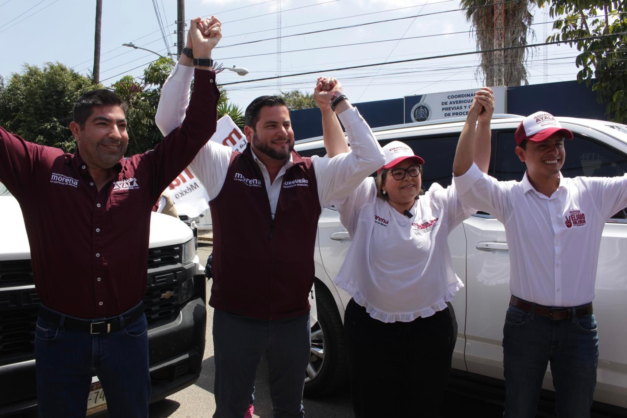 Evangelina Moreno en compañía de Ismael Burgueño: “Hay que darle al pueblo lo que ocupa el pueblo”