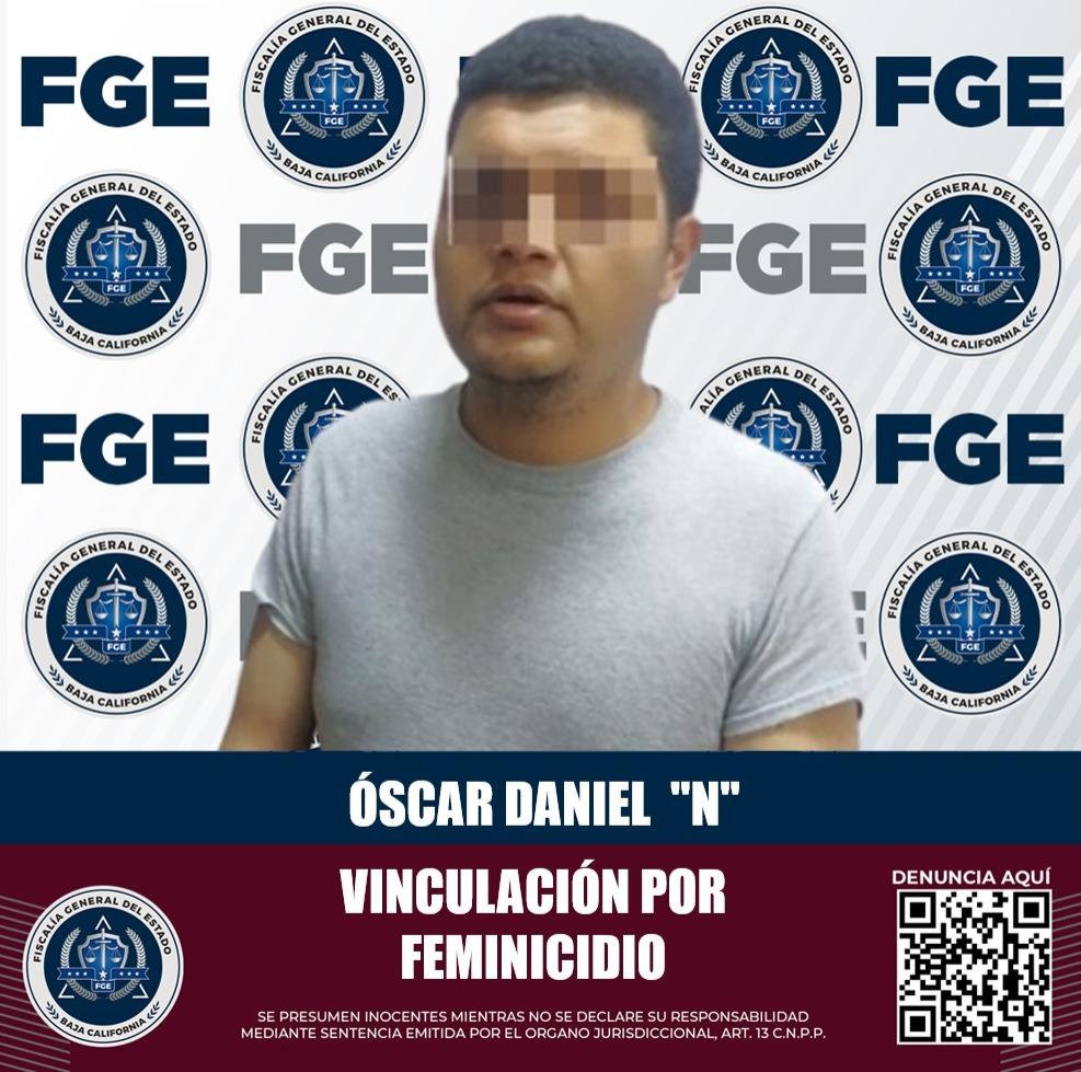 Presenta FGE cargos penales contra sujeto acusado de feminicidio