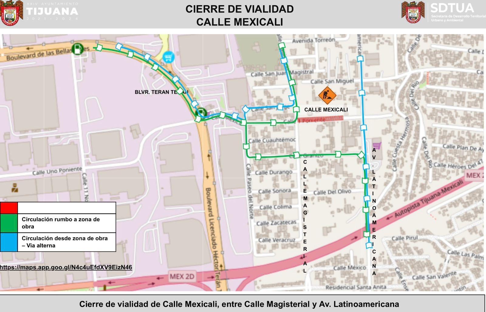 Inicia ayuntamiento de Tijuana obra de pavimentación de Calle Mexicali