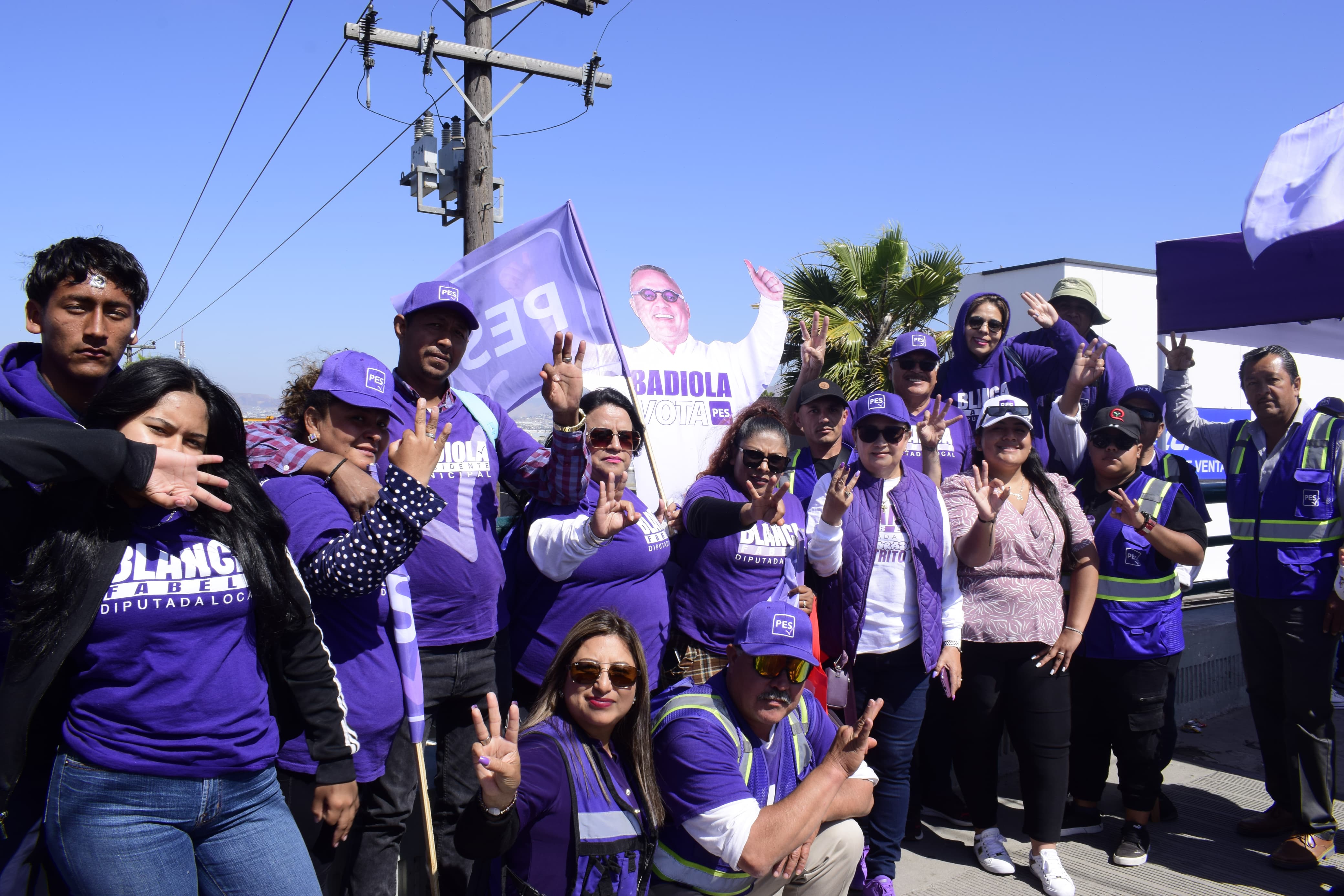 Blanca Fabela finaliza 5ta semana de campaña con fuerte respaldo