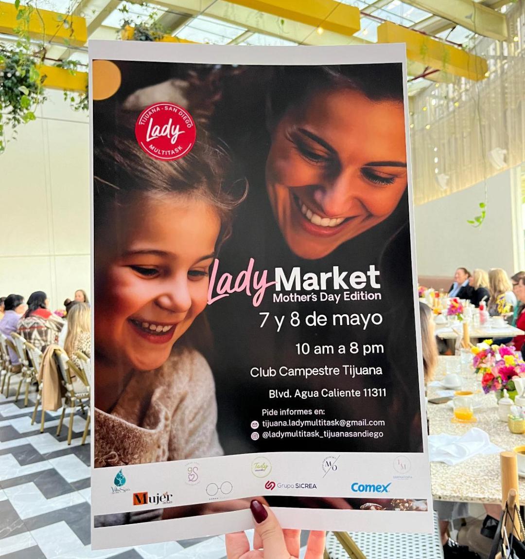 Preparan el “Lady Market” Mother´s Day Edition para promover el emprendimiento local