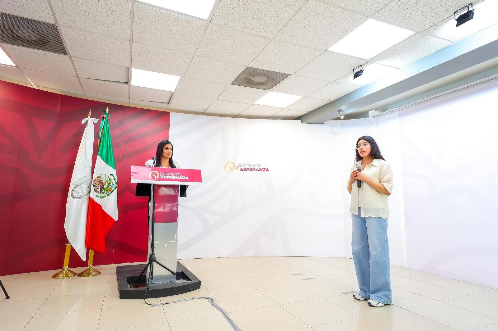 Alcaldesa de Tijuana apoya a estudiante tijuanense que representará a México en un viaje de investigación