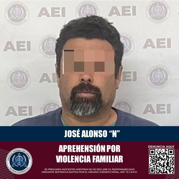 Capturan agentes de la FGE a sujeto con orden de aprehensión por violencia familiar