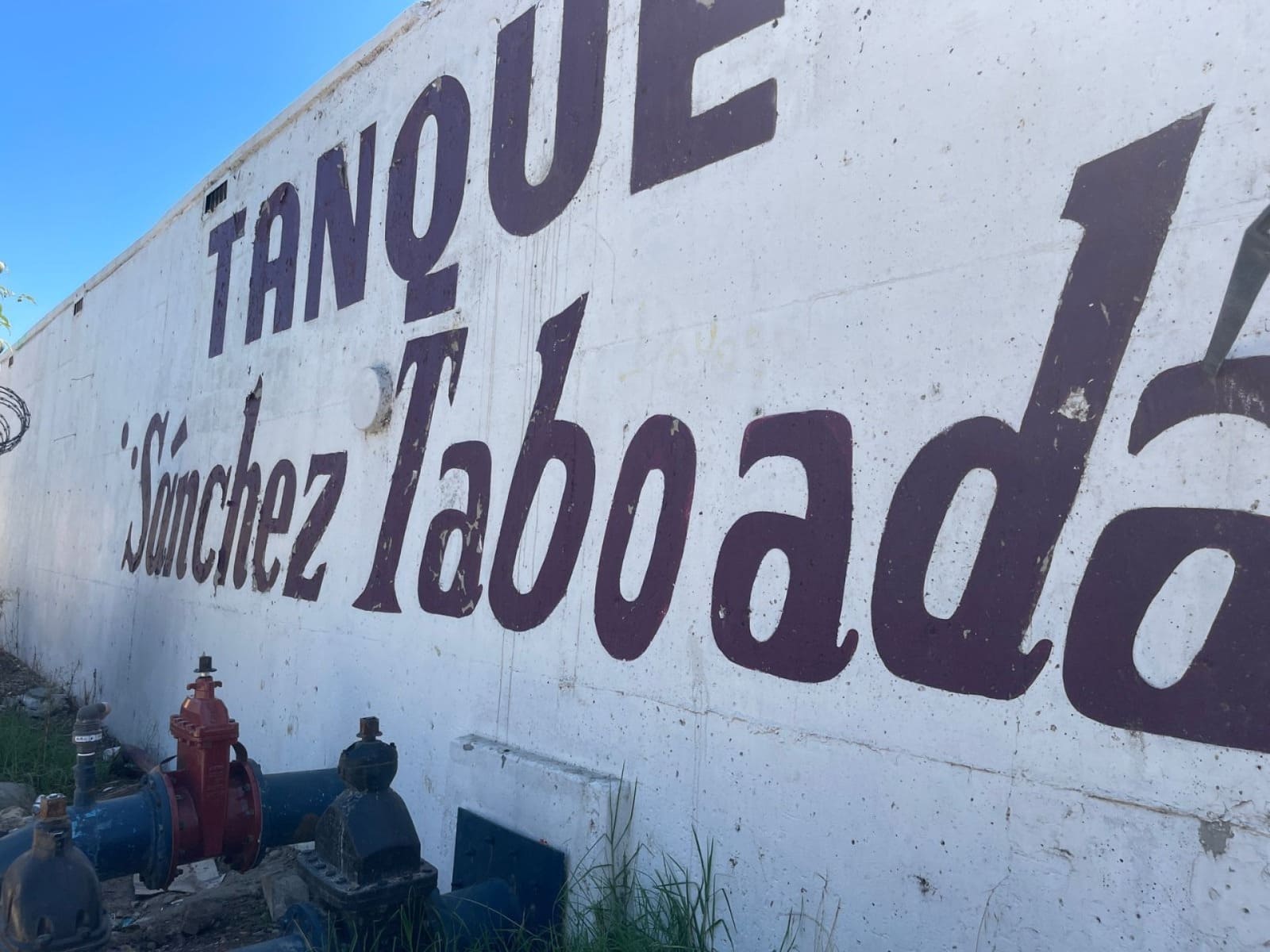 TRABAJA CESPT EN LA SEGUNDA FASE DE REHABILITACIÓN DEL TANQUE SÁNCHEZ TABOADA