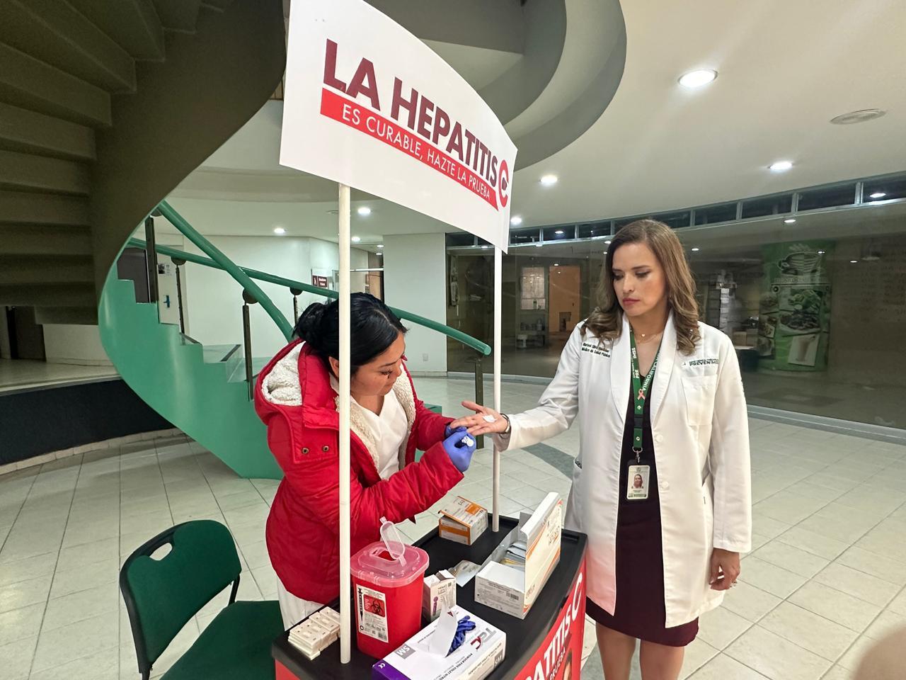 Invita IMSS Baja California a realizar detección oportuna  del virus de la hepatitis con prueba rápida