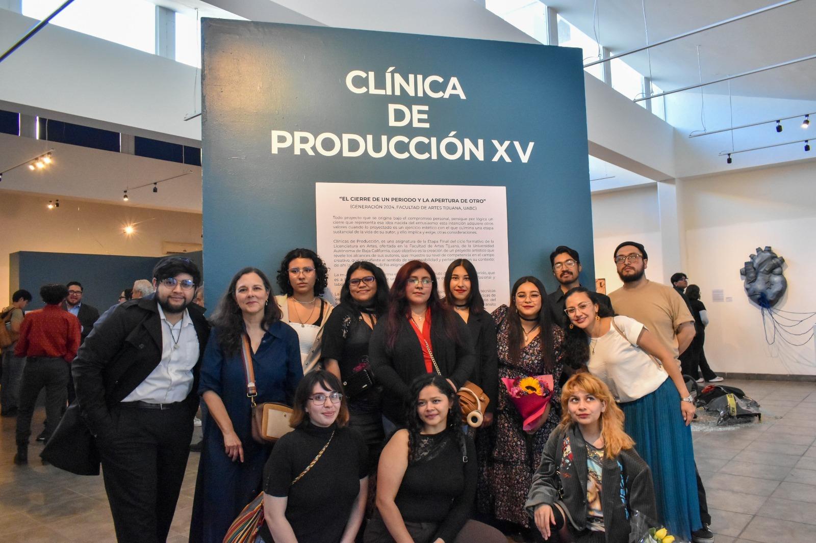 Plasman estudiantes de UABC talento y creatividad en exposición “Clínica de producción XV” en el IMAC