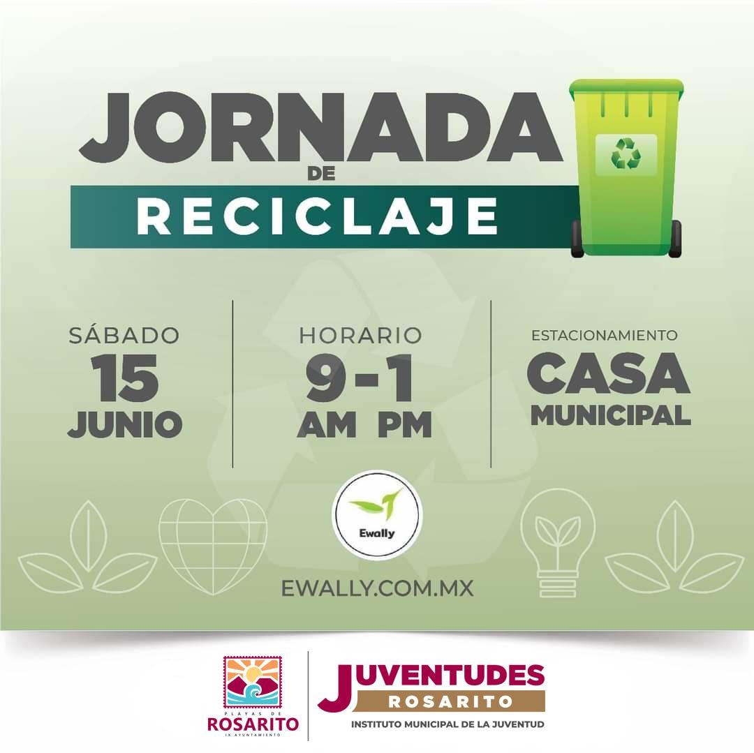 Invita Gobierno Municipal a la Jornada de Reciclaje