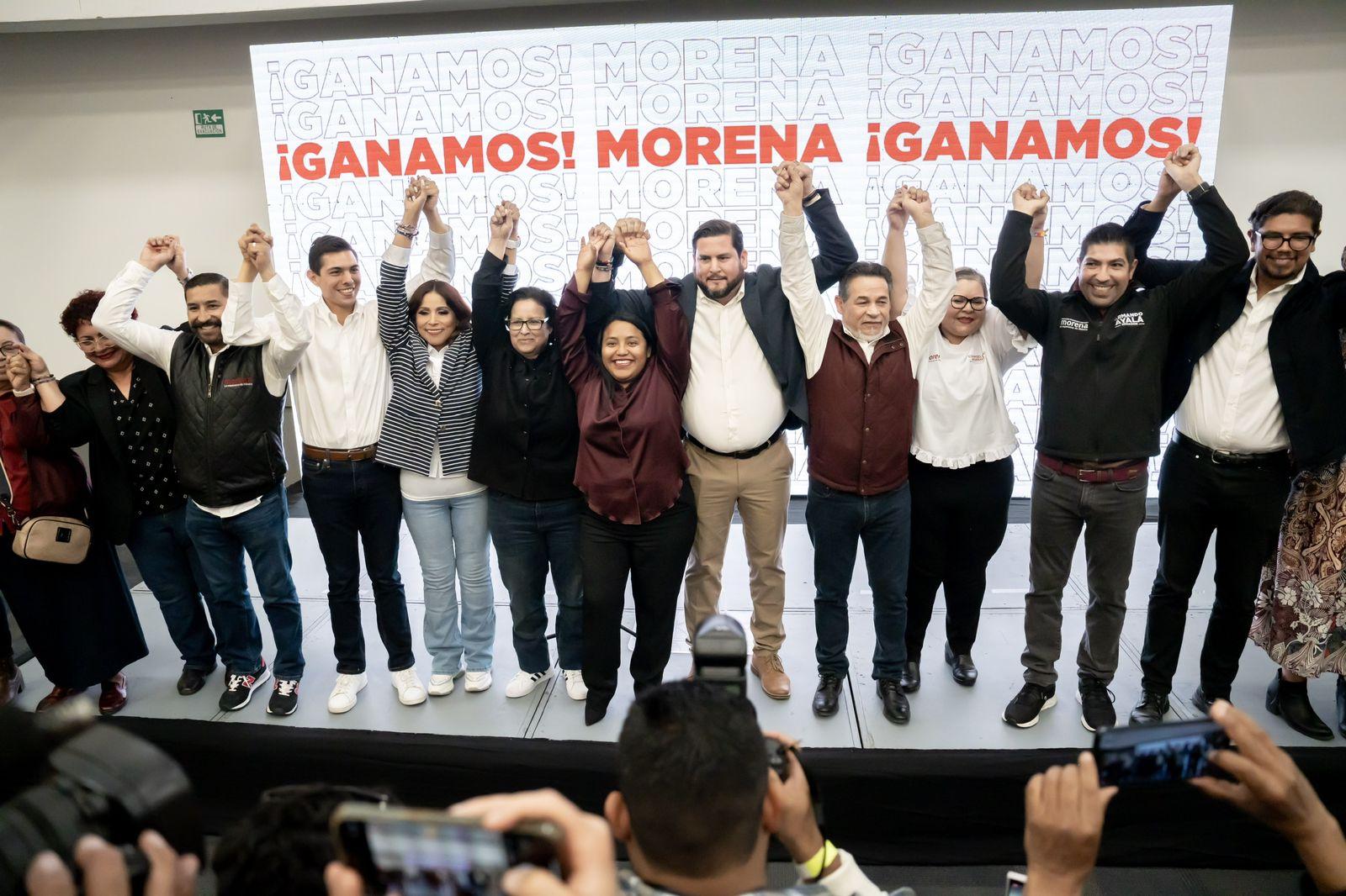 Proclama Morena triunfo de Ismael Burgueño y “carro completo” en BC
