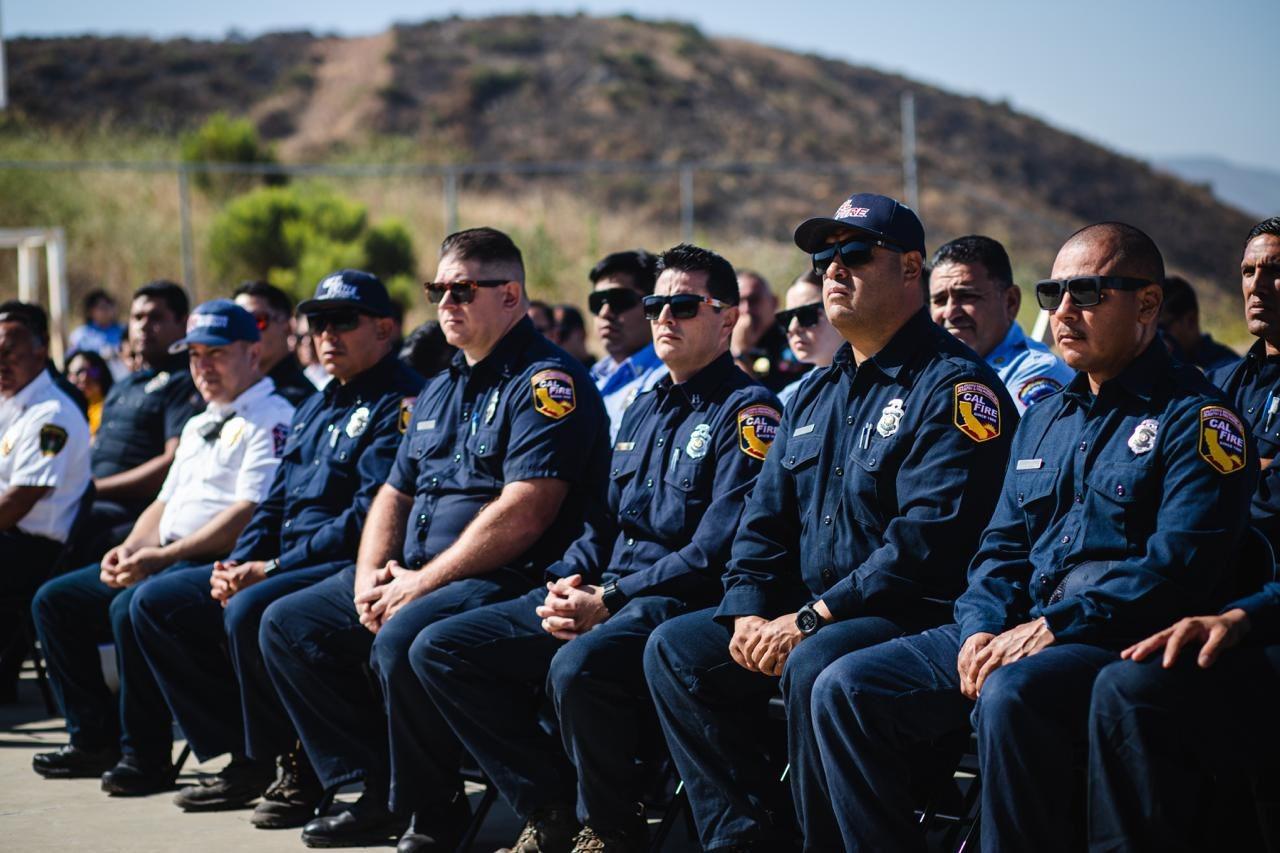 BOMBEROS TIJUANA SE CAPACITA PARA HOMOLOGAR ATENCIÓN BINACIONAL EN INCENDIOS FORESTALES