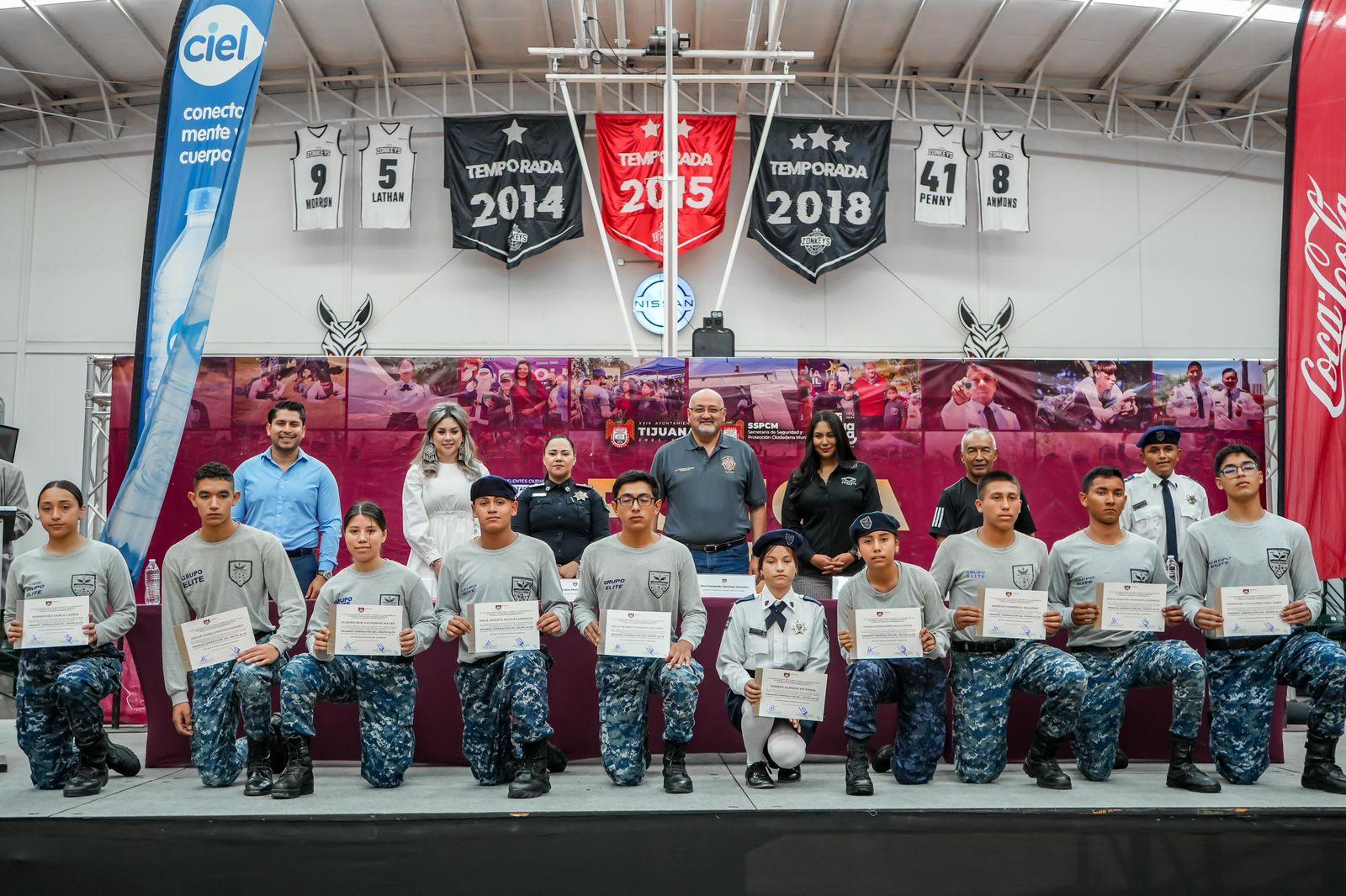 Celebran 64 años de forjar jóvenes con valores en la policía juvenil de Tijuana