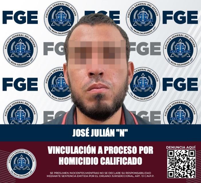 Vinculan a proceso a un hombre por homicidio calificado en Tijuana