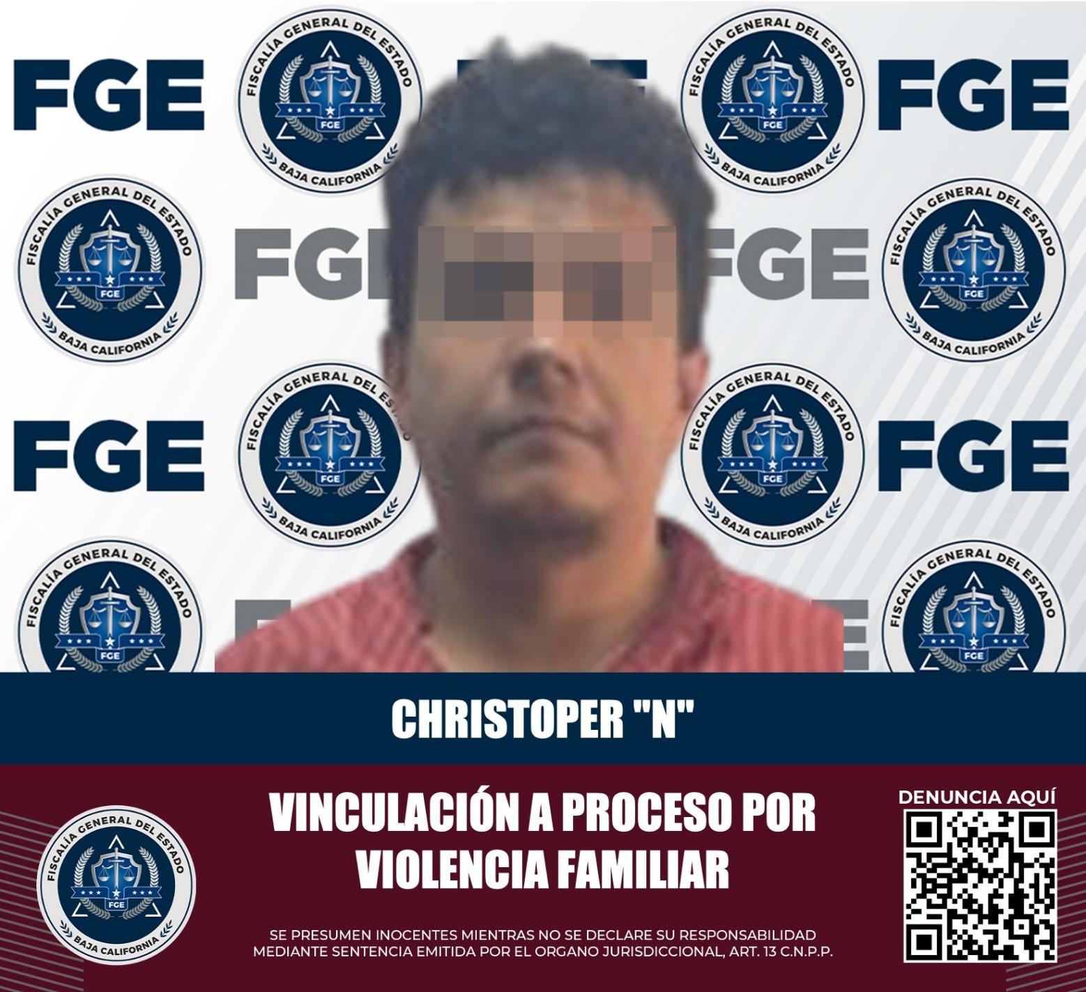 FGE logra vinculación a proceso por violencia familiar