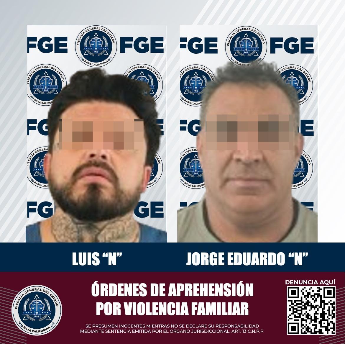 Por violencia familiar, aprehende FGE a dos hombres