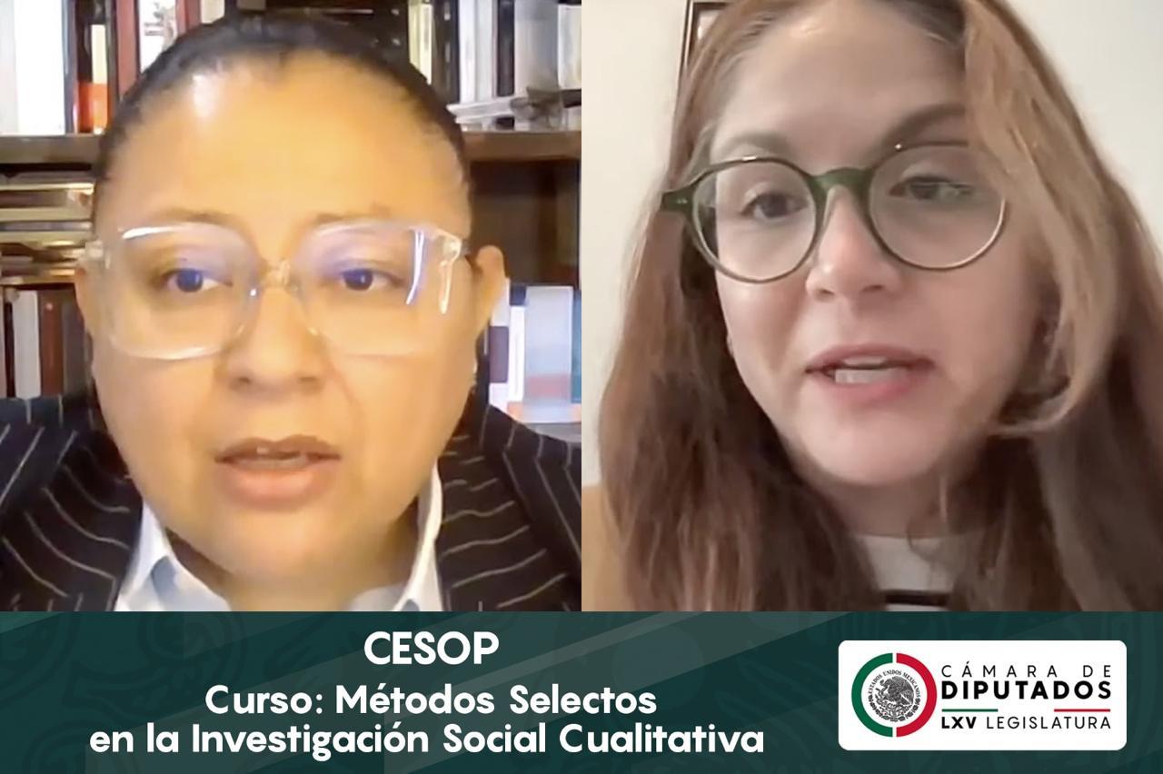 Imparten en la Cámara de Diputados el curso “Métodos Selectos en la Investigación Social Cualitativa”