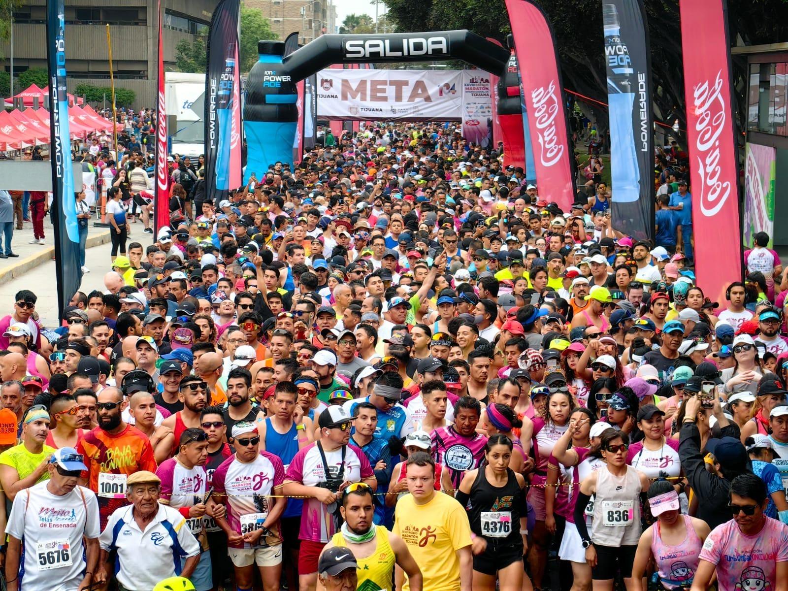 Habrá participación de 8 países en 29 Medio Maratón Internacional de Tijuana