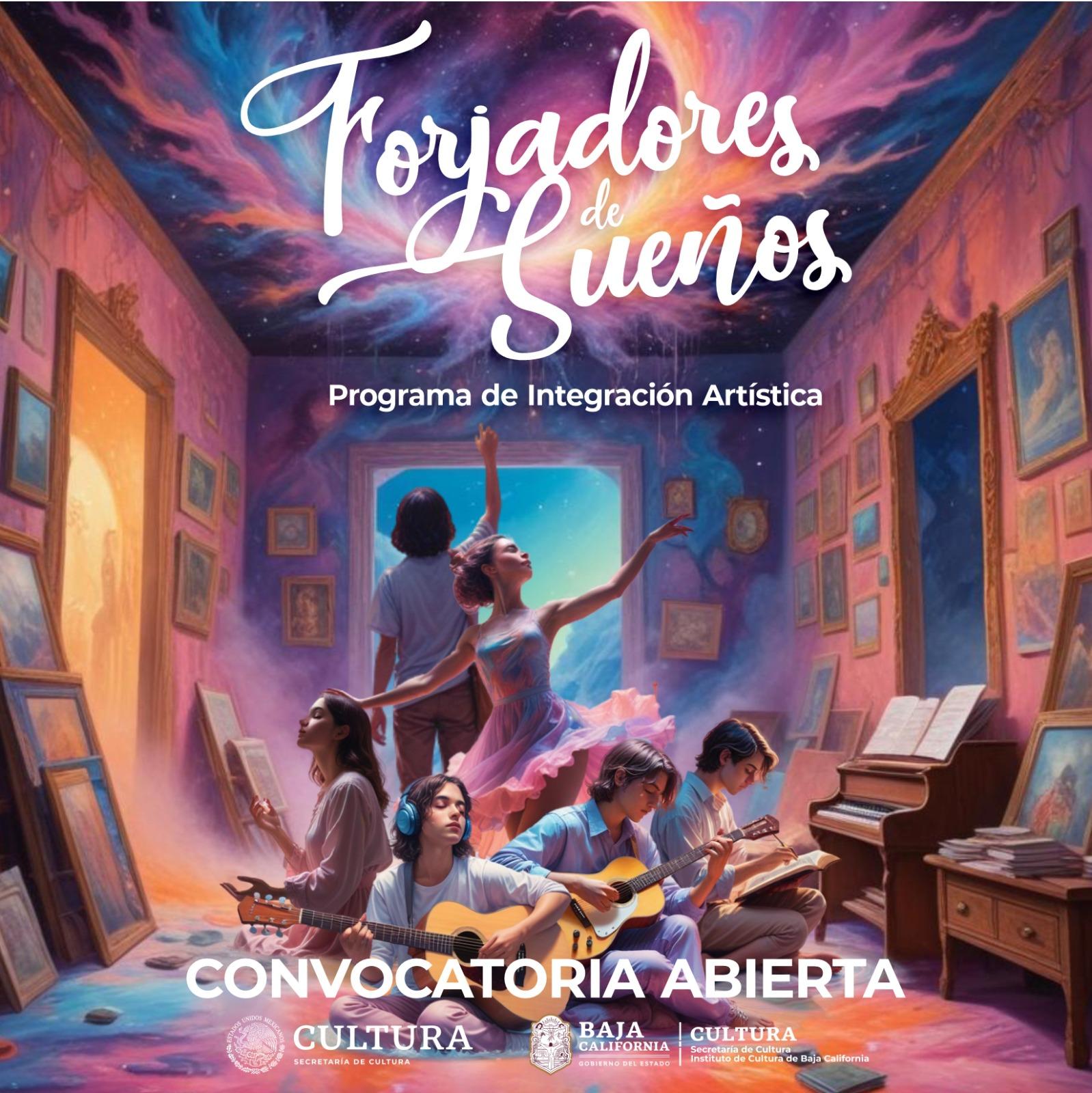 ″FORJADORES DE SUEÑOS″ UNA CONVOCATORIA PARA IMPULSAR LA VOCACIÓN ARTÍSTICA DE LA POBLACIÓN INFANTIL Y JUVENIL