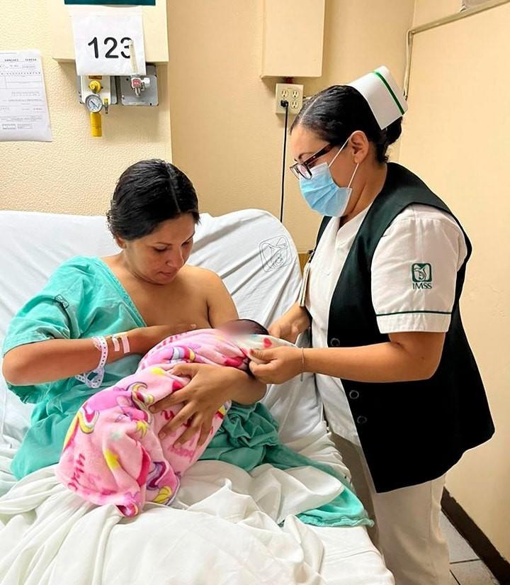 Fortalece IMSS BC promoción de lactancia materna como único alimento para bebés los primeros seis meses de vida