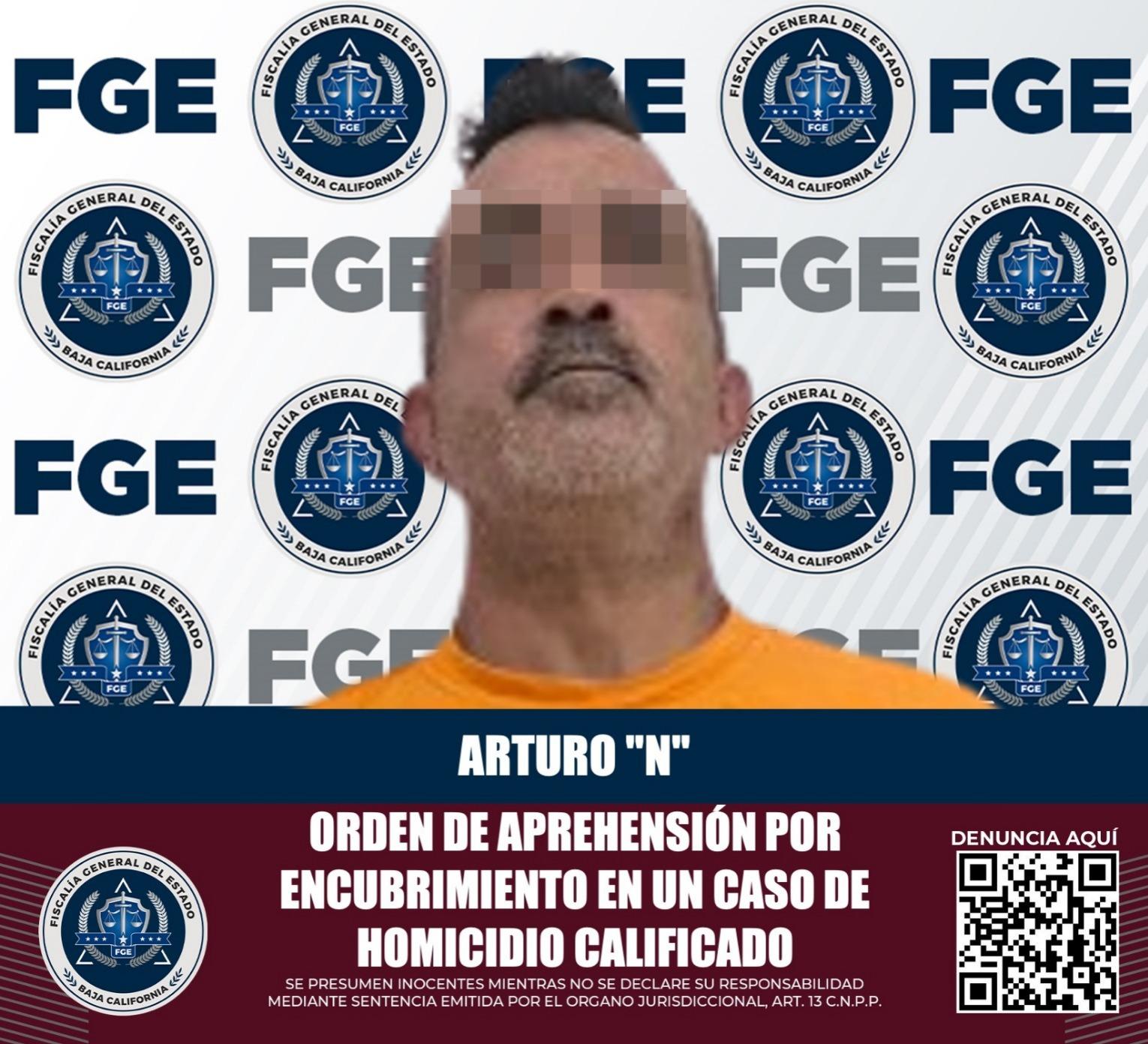 Agentes de la FGE cumplimentan orden de aprehensión por el delito de encubrimiento por favorecimiento en un caso de homicidio calificado