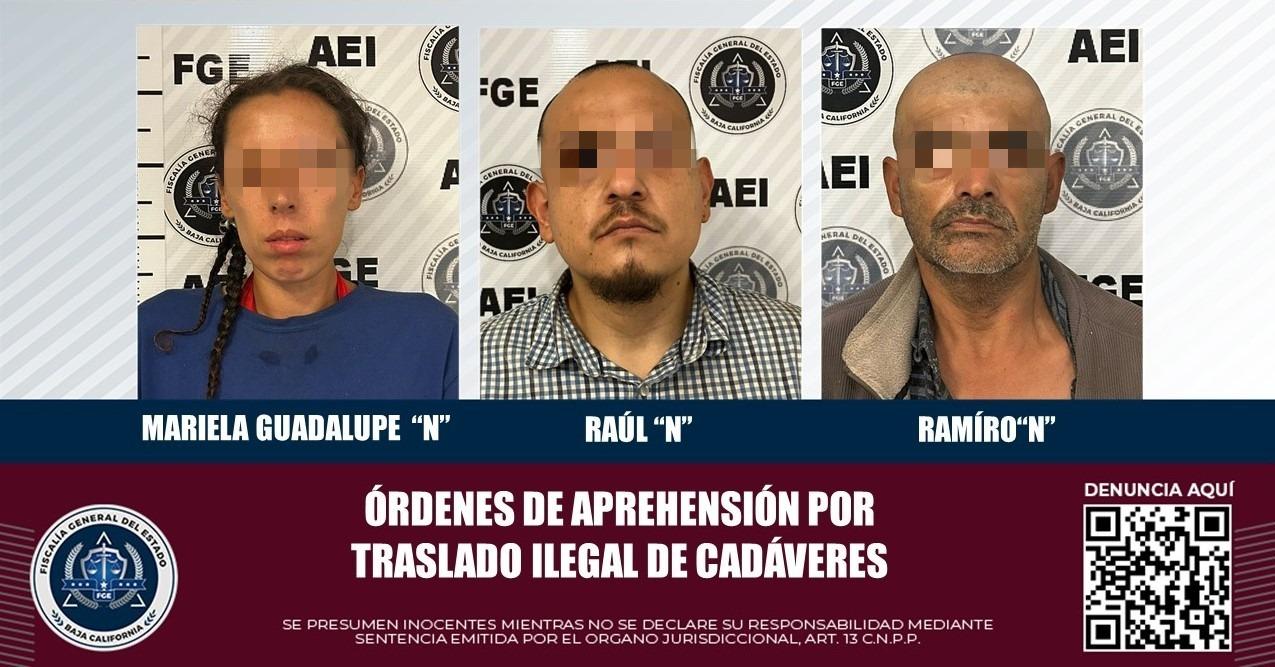 Cumplimenta la FGE tres aprehensiones por traslado ilegal de cadáveres