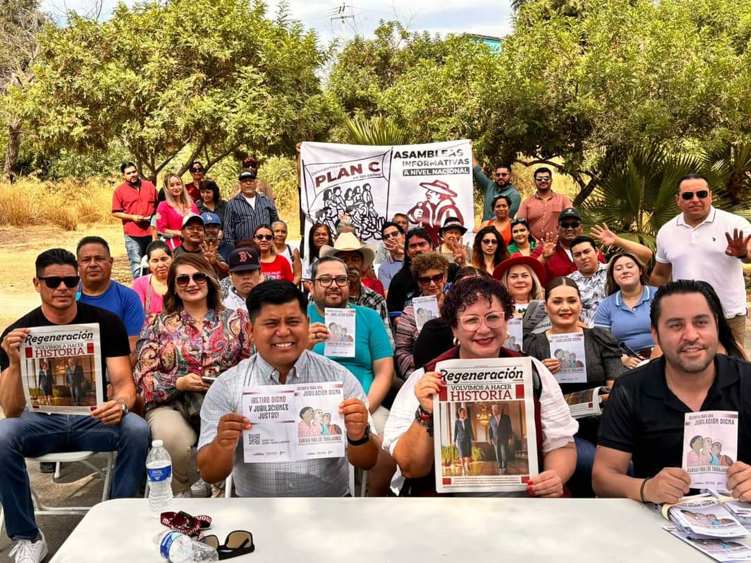 Organiza Maythé Méndez asamblea informativa sobre jubilación digna