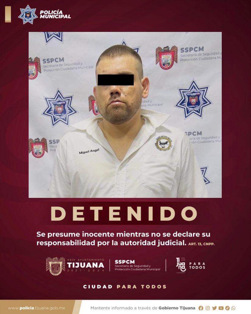 Policía de Tijuana captura al presunto responsable de ataque armado