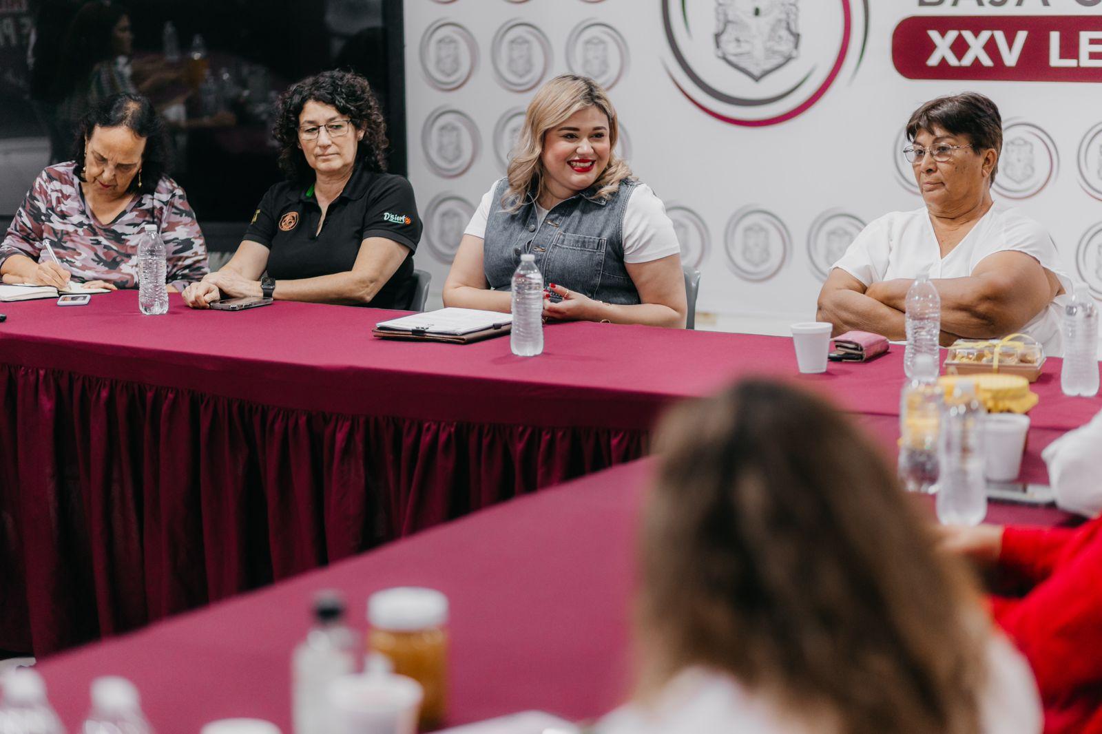 Sostiene Dip. Michelle Tejeda reunión con mujeres emprendedoras del Valle de Mexicali para fortalecer sus proyectos