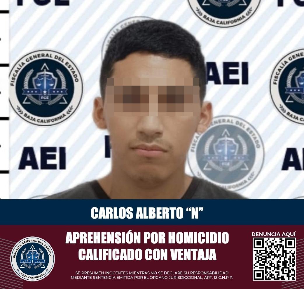 Por su presunta participación en un homicidio, sujeto es aprehendido por la AEI