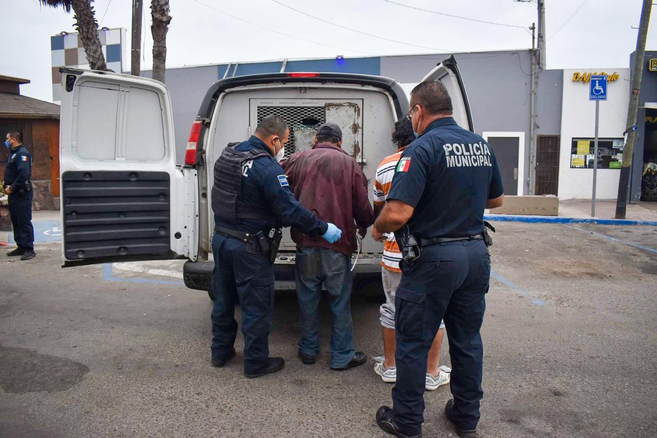 Policía municipal captura a 196 personas y decomisa 17 armas de fuego