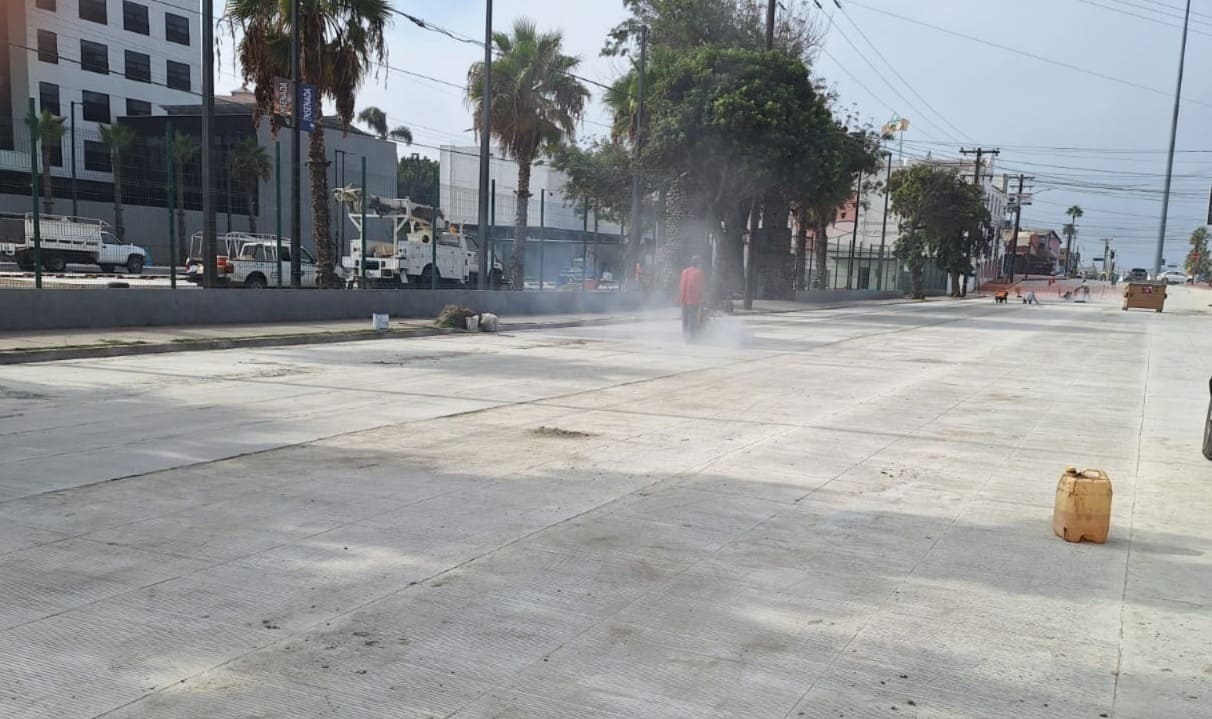 Concluye Gobierno de Ensenada obras de rehabilitación vial por más de 7.5 MDP en la Zona Centro