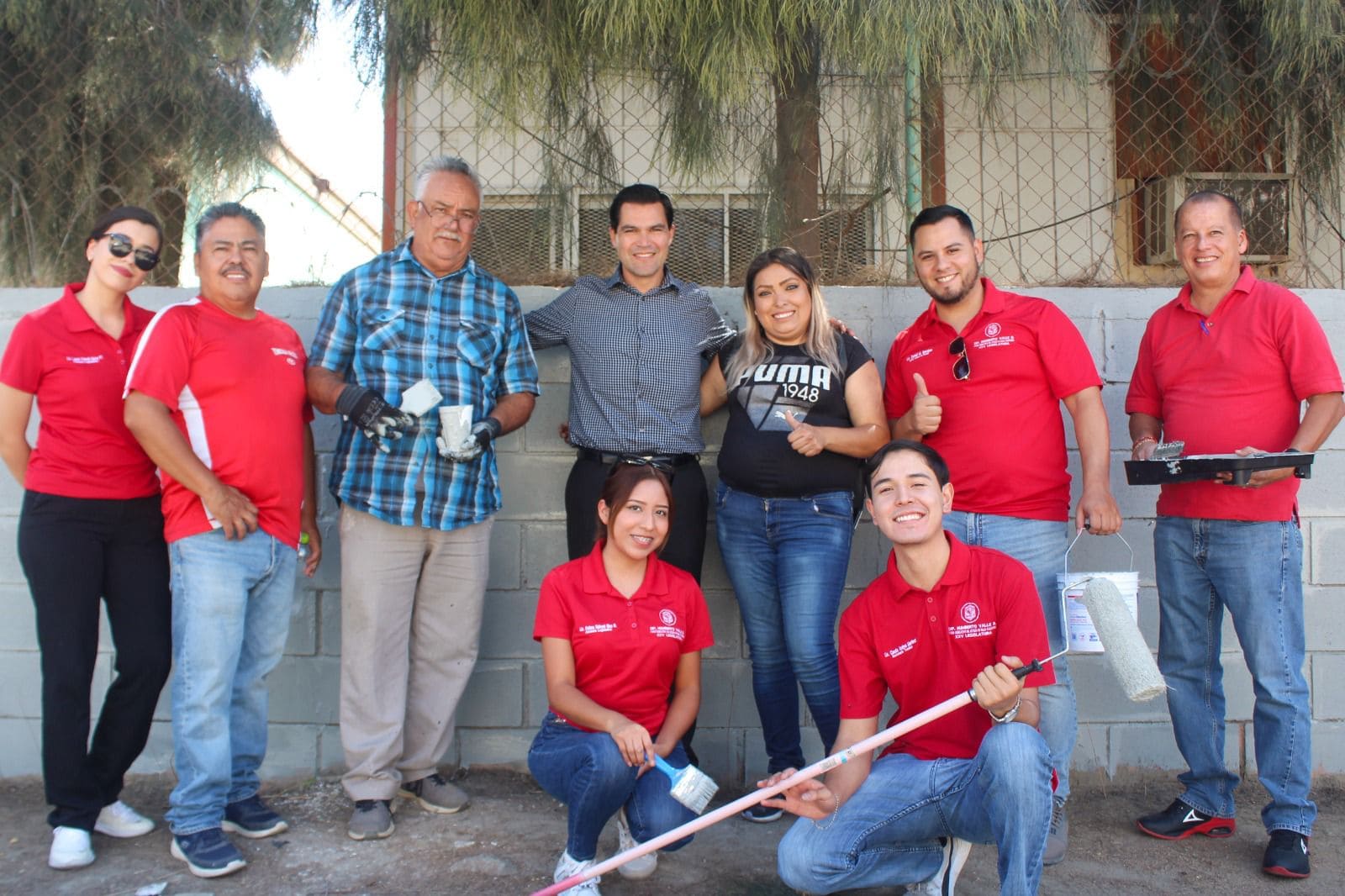 DIPUTADO BETO VALLE Y EQUIPO DE TRABAJO RECUPERAN ESPACIO PÚBLICO EN COBACH EXTENSIÓN