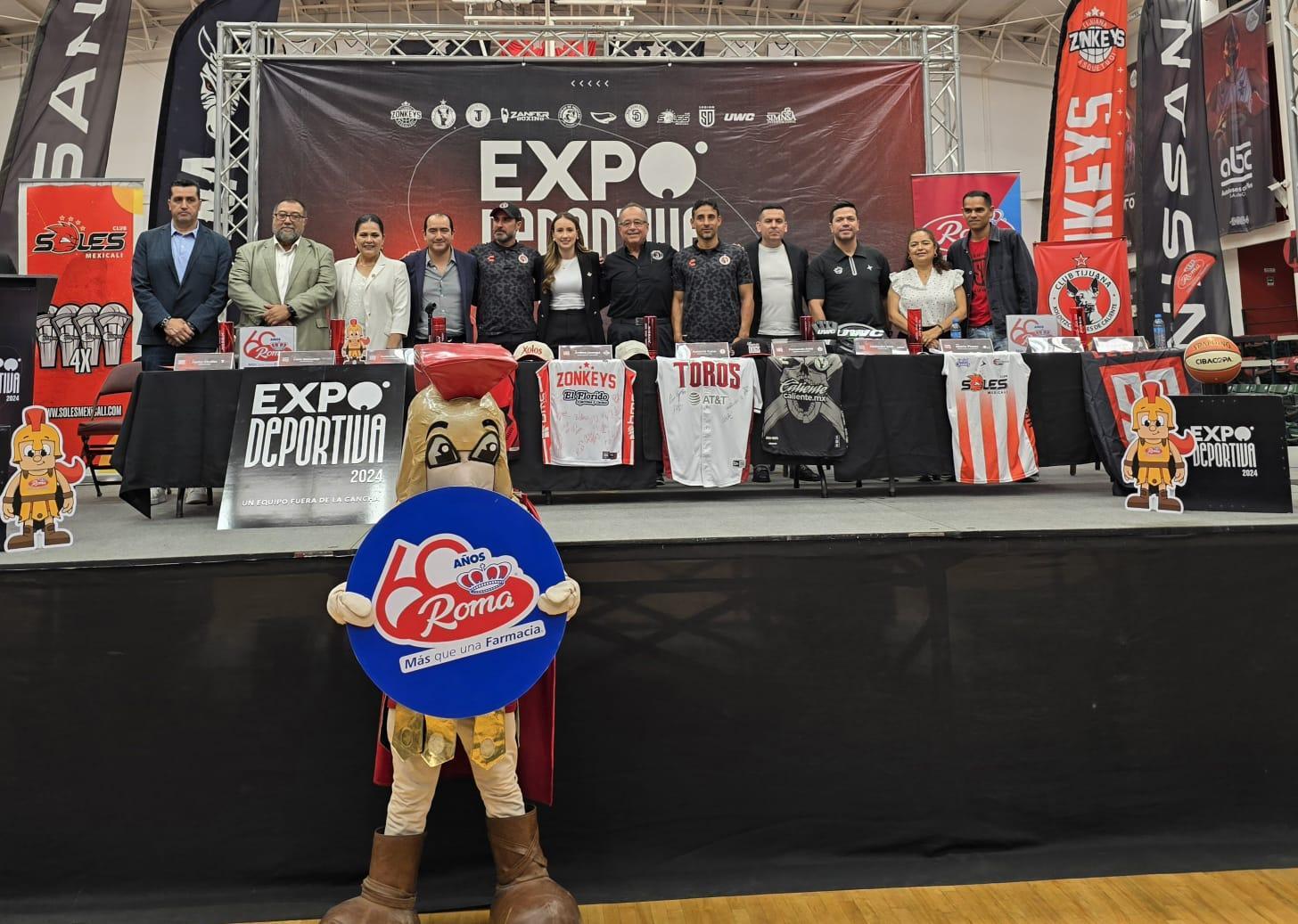 Presentan histórica 1ra. Expo Deportiva Tijuana que será en la Arena Zonkeys