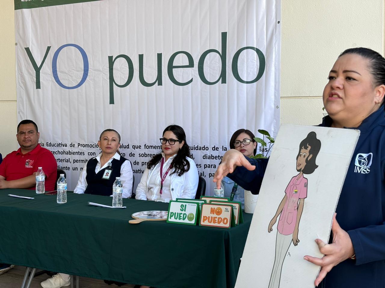 Presenta IMSS BC estrategia educativa “Yo Puedo” en UMF No. 40