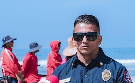 Informa Gobierno Municipal afluencia de turistas en la playa durante el fin de semana