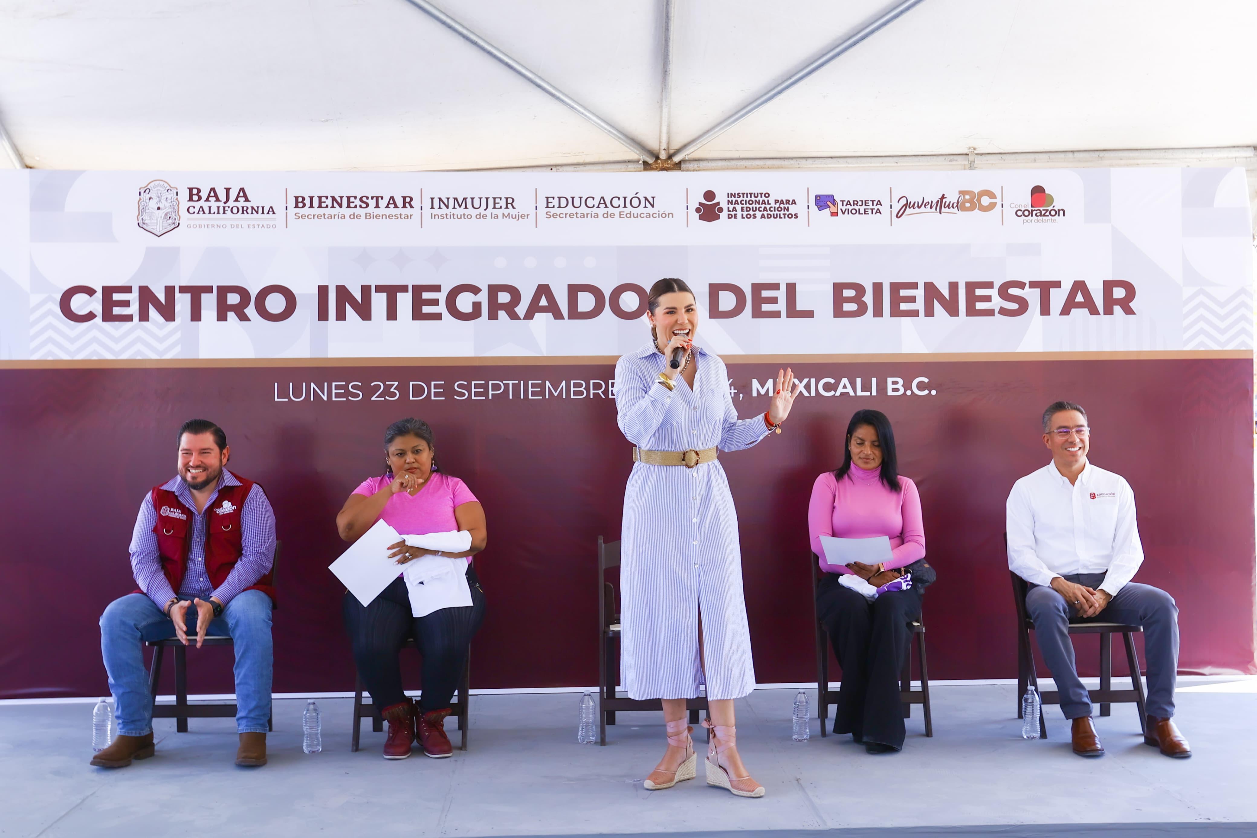 ACERCAN PROGRAMAS Y APOYOS A LA COMUNIDAD CON NUEVO CENTRO INTEGRADOR DE BIENESTAR EN MEXICALI