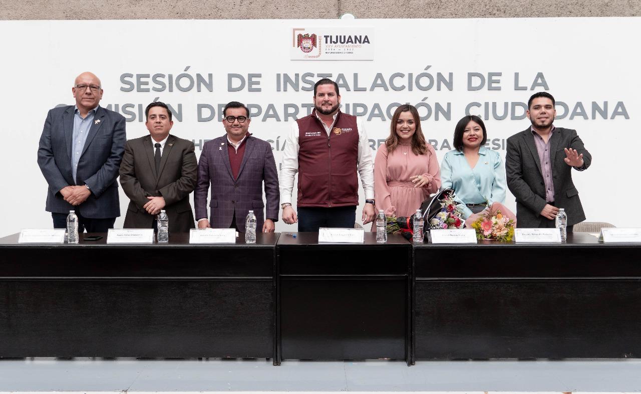 Queda instalada la comisión de participación ciudadana del XXV Ayuntamiento de Tijuana. el alcalde Ismael Burgueño encabezó el día de ayer la sesión de conformación; los trabajos a cargo de la regidora Michel García arceo