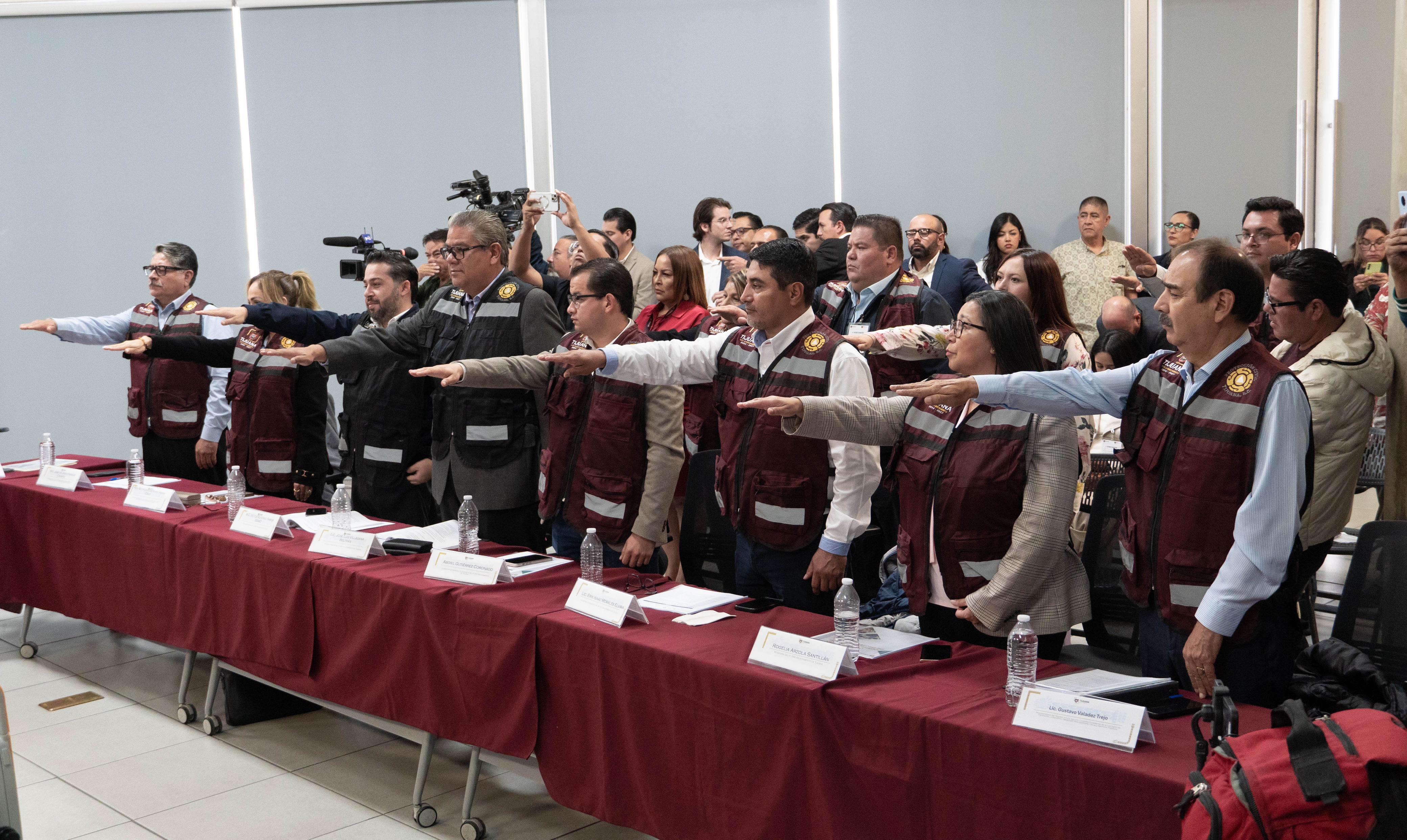 Pone en marcha alcalde de Tijuana, Ismael Burgueño el consejo municipal de Protección Civil