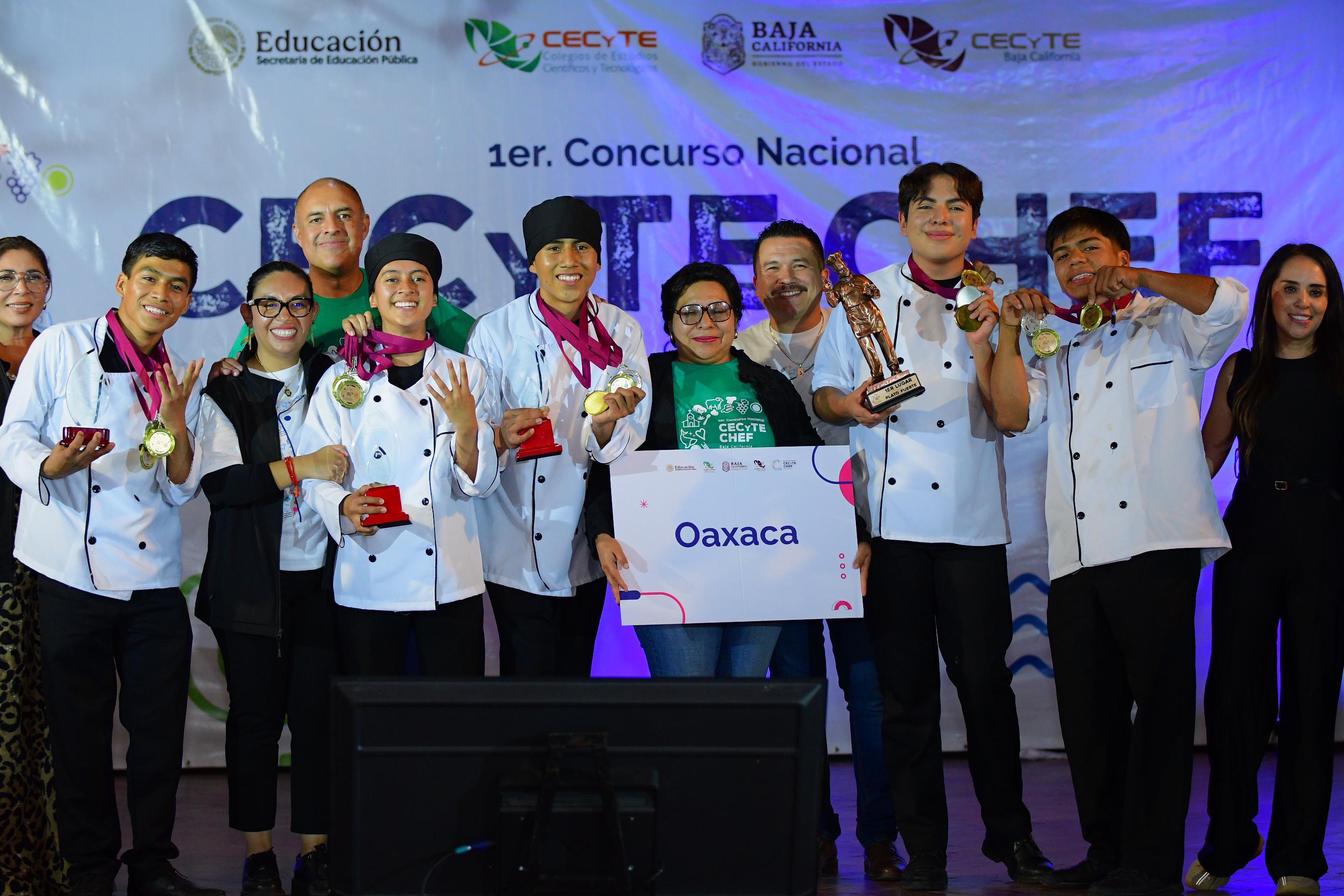 celebran con éxito el 1er. concurso nacional CECyTE chef