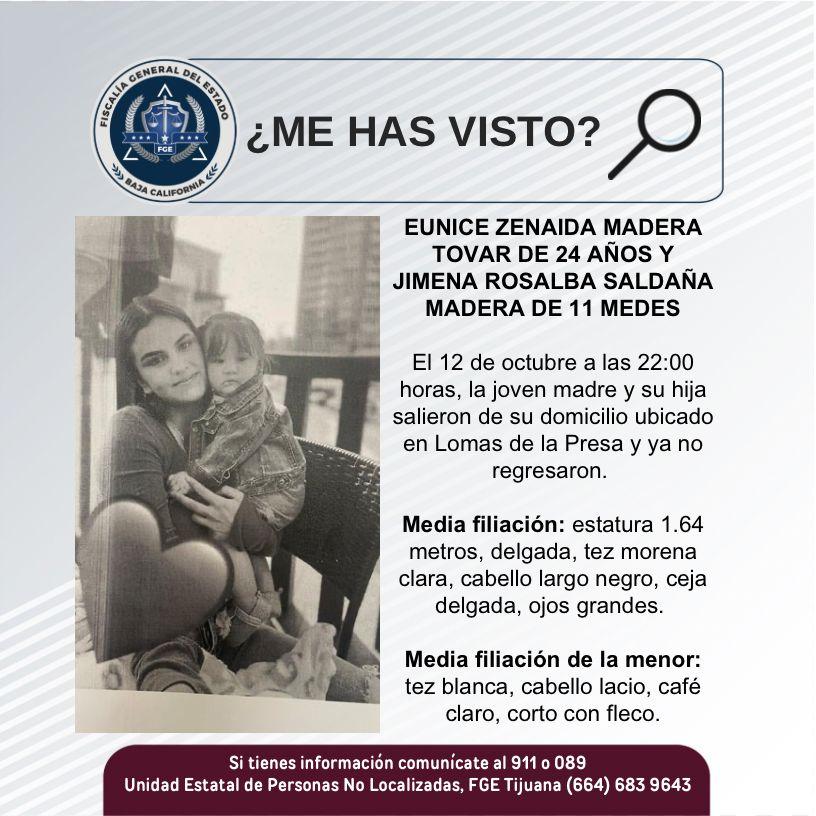 Servicio social: Se buscan a Eunice Zenaida y Jimena Rosalba